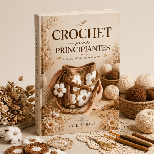 "EBOOK DE CROCHET PARA PRINCIPIANTES — VALERIA BAGS"